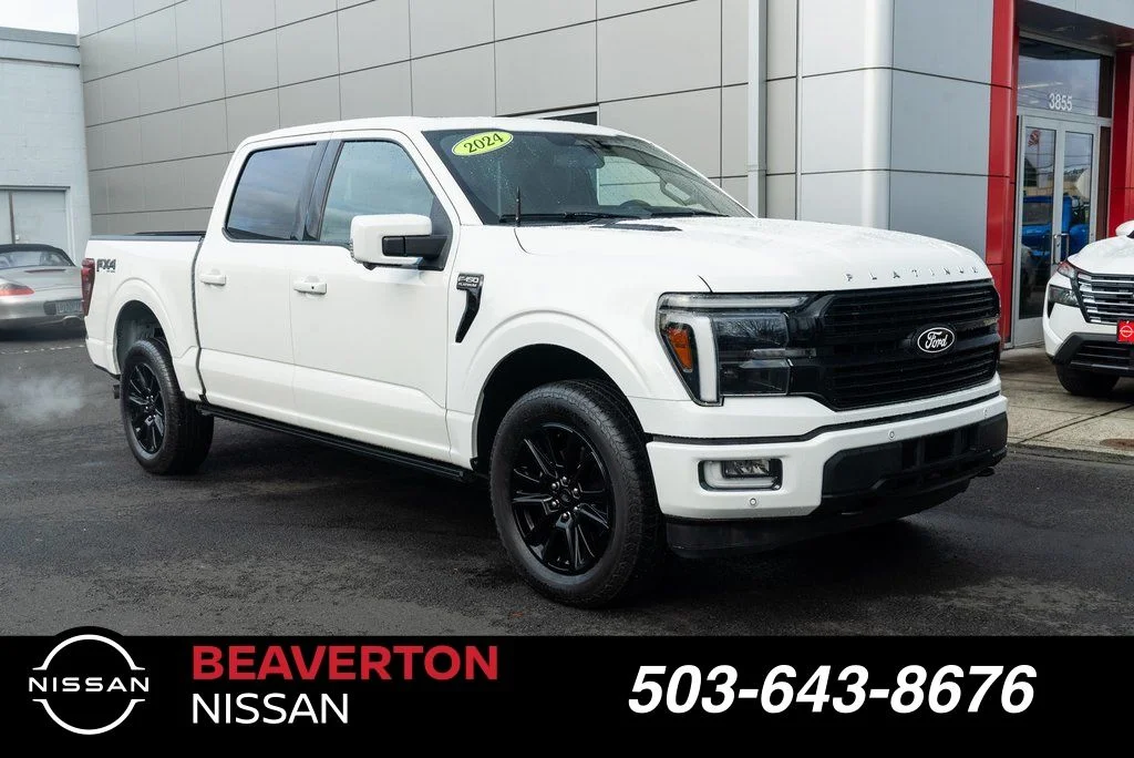 Used 2024 White Ford Platinum image 1