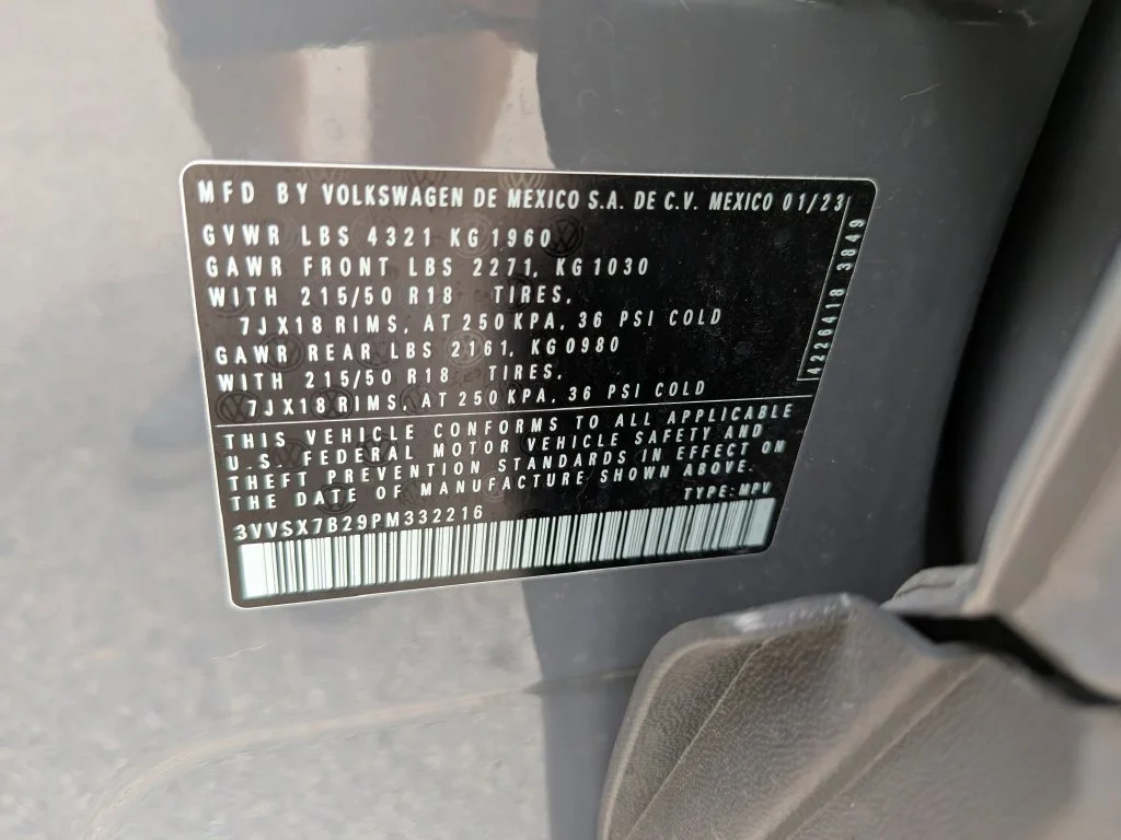 Used 2023 Gray Volkswagen 1.5T SE image 36
