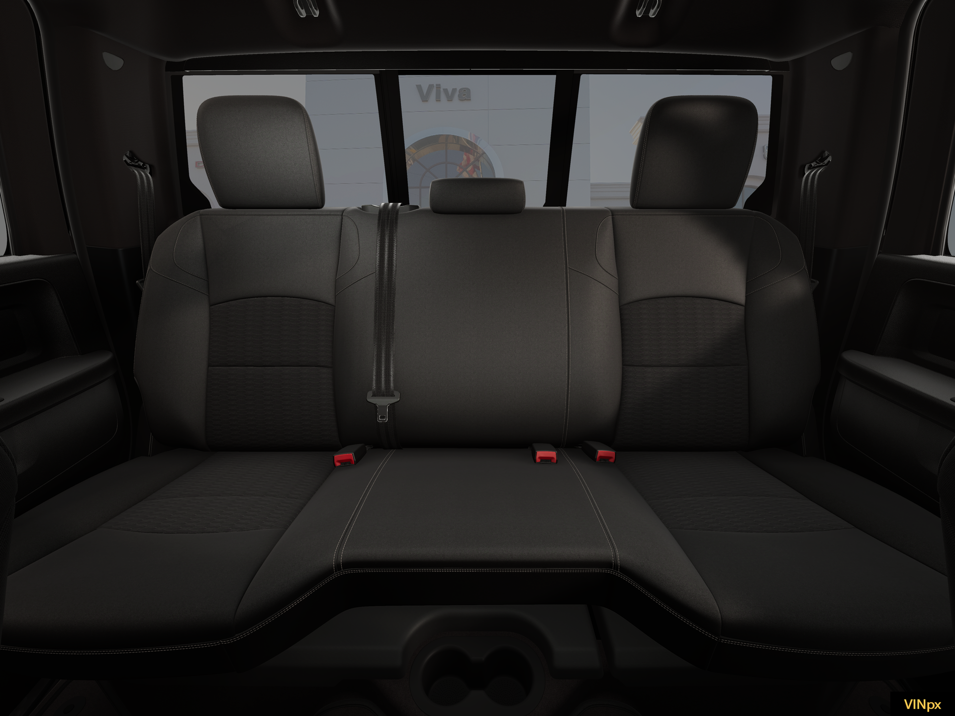 New 2026 Diamond Black Crystal Pearl-Coat Exterior Paint RAM Tradesman image 17