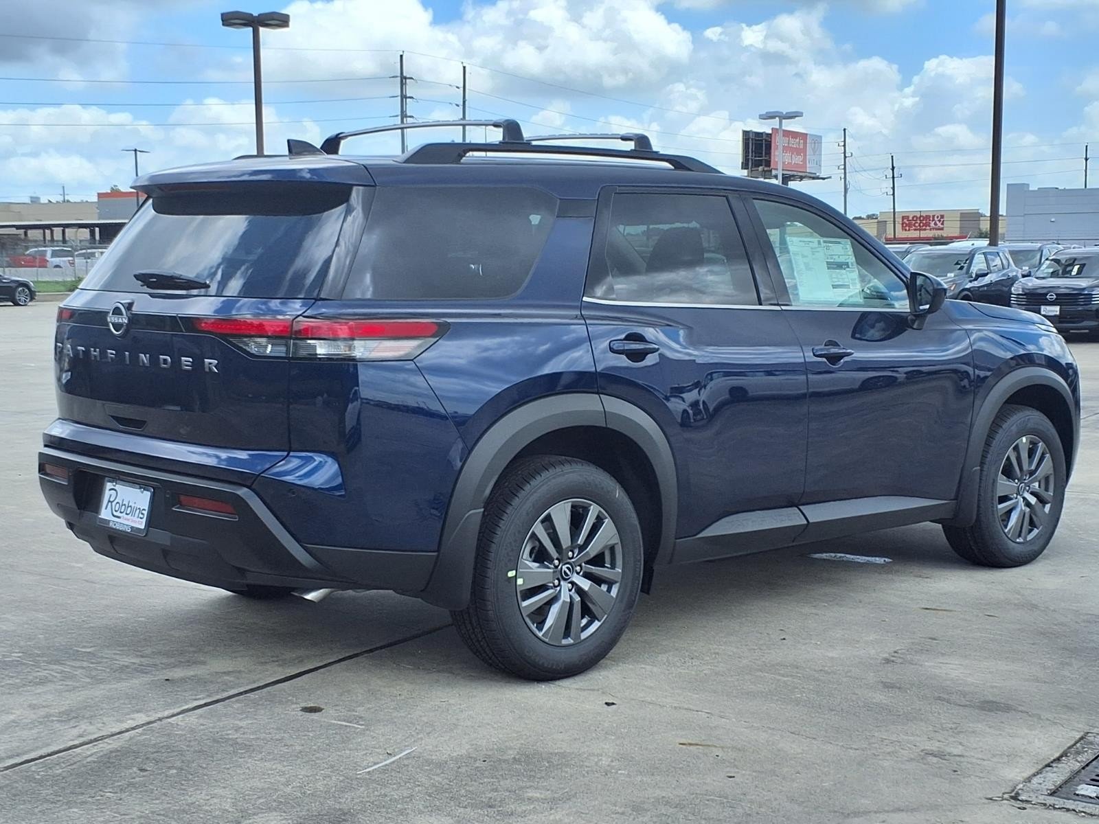2026 Nissan Pathfinder SV Blue at Robbins Nissan