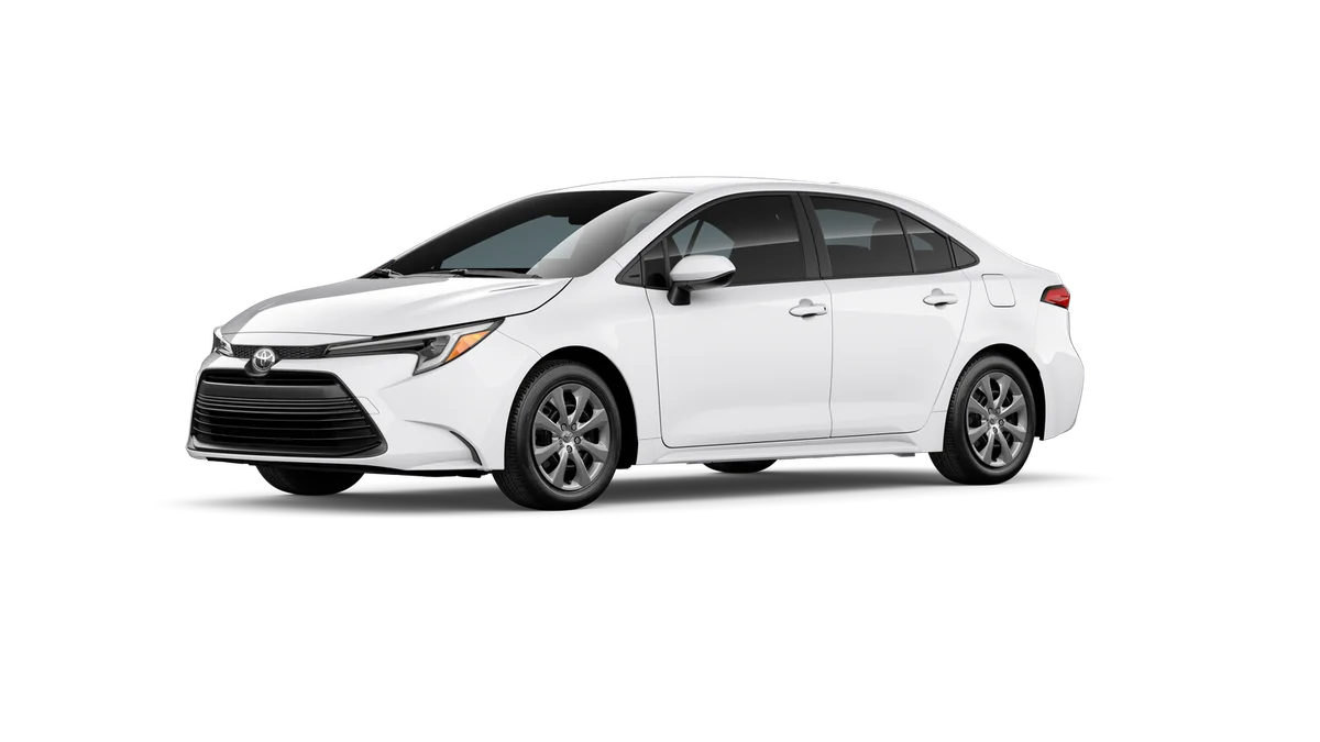 New 2026 Ice Cap Toyota Hybrid LE image 2