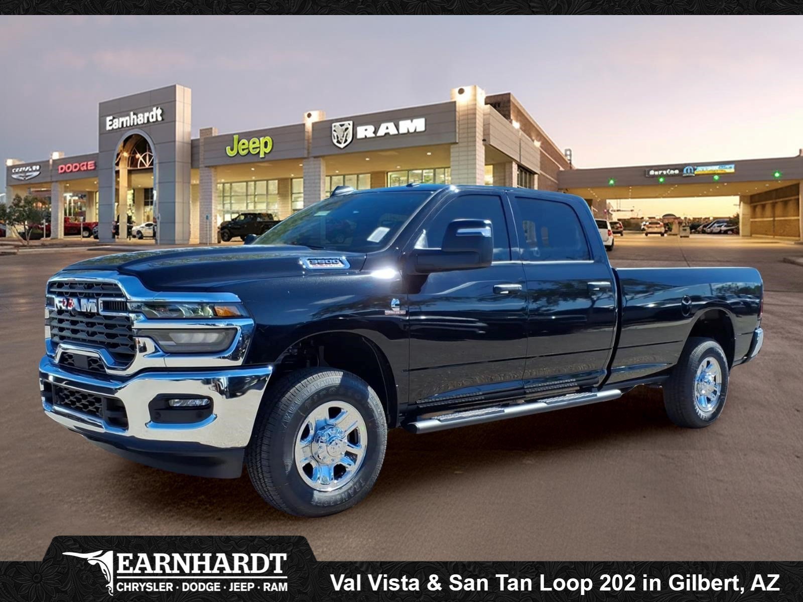New 2027 Diamond Black Crystal Pearl-Coat Exterior Paint RAM Tradesman image 1
