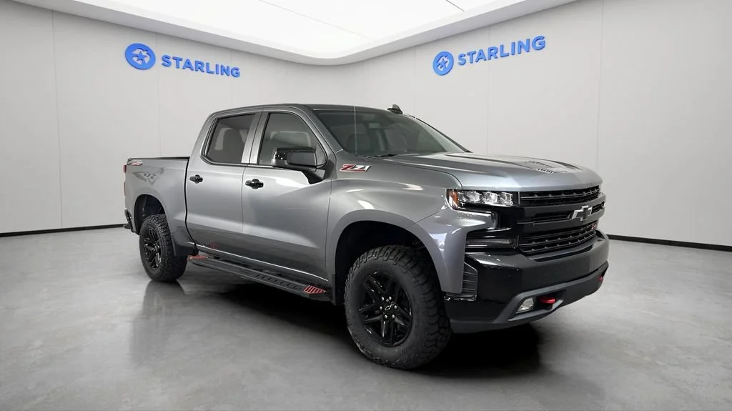 Used 2021 SATIN STEEL METALLIC Chevrolet LT Trail Boss image 14
