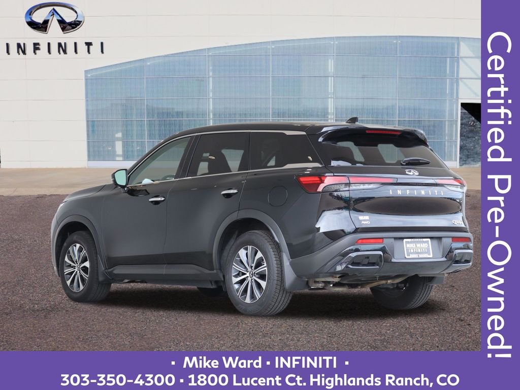 Certified Used 2025 Black INFINITI PURE image 4
