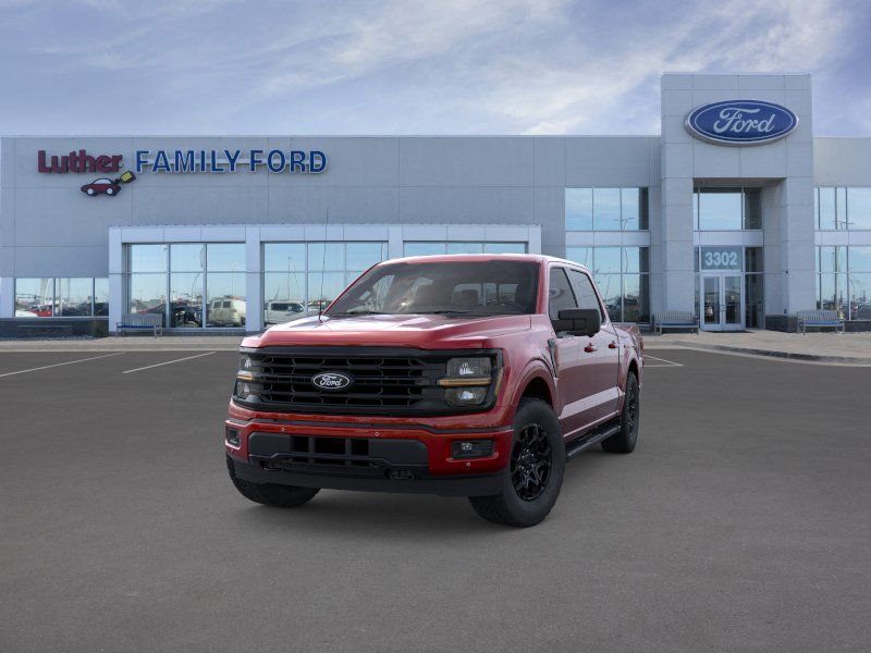 New 2025 Rapid Red Metallic Tinted Clearcoat Ford XLT image 25