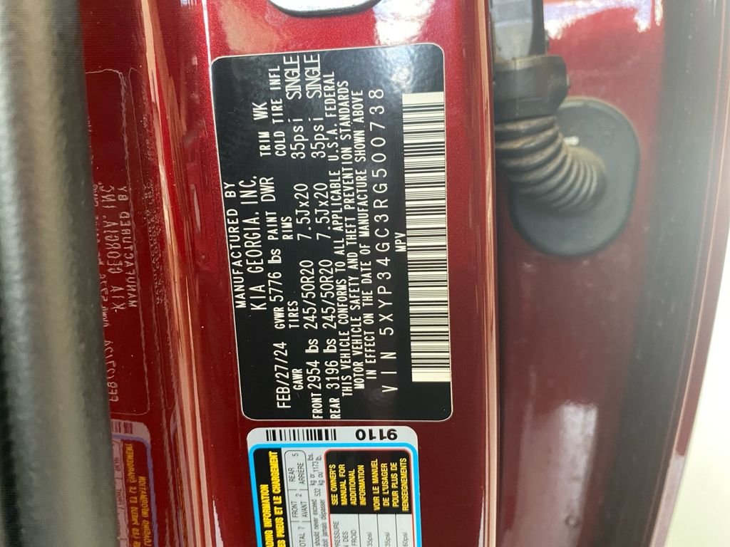 Certified Used 2024 Red Kia EX image 16