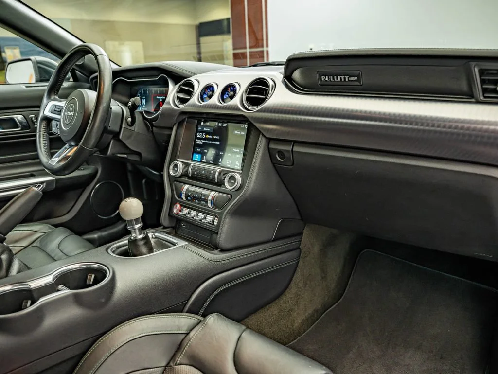 Used 2019 Dark Highland Green Metallic Ford Bullitt image 45