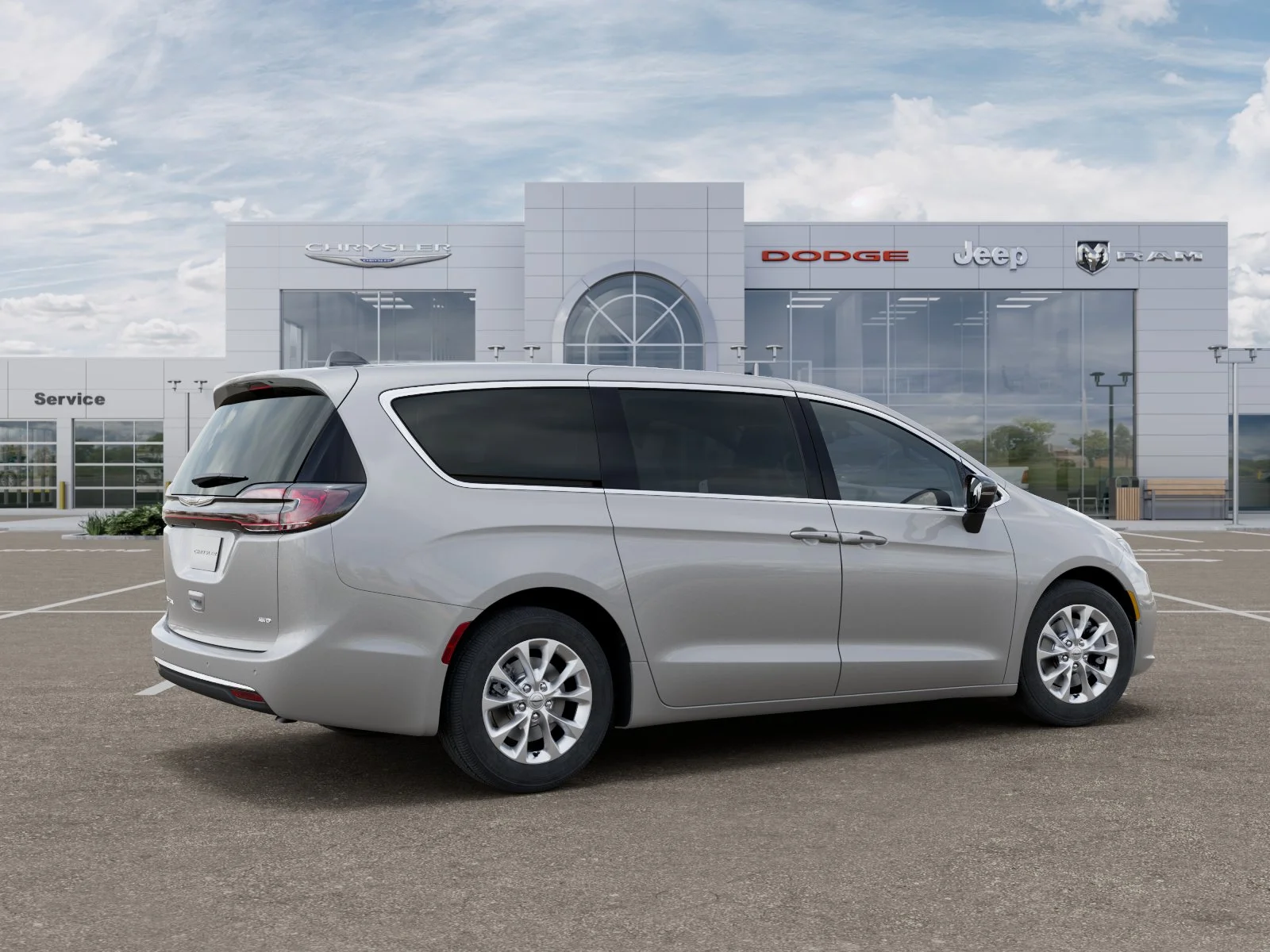 New 2026 Silver Mist Clear-Coat Exterior Paint Chrysler Select image 4