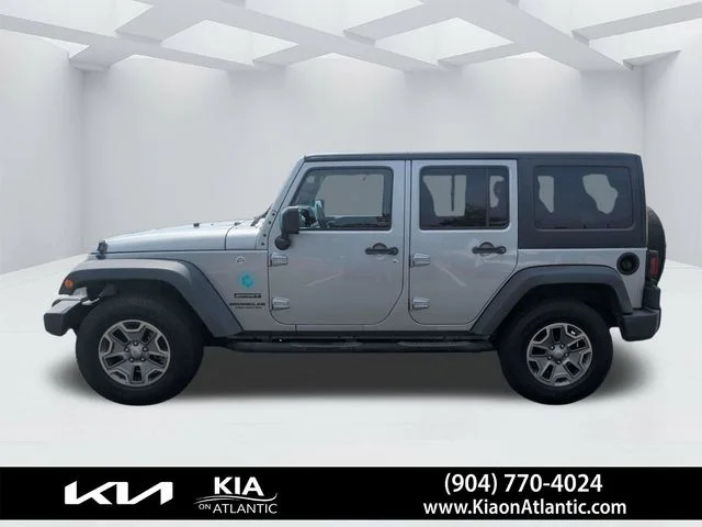 Used 2017 Silver Jeep Unlimited Sport image 6