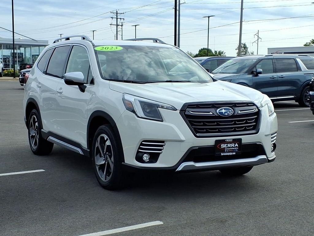 Certified Used 2023 Crystal White Pearl Subaru Touring image 17