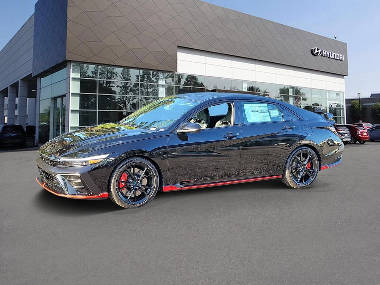 New 2026 Abyss Black Hyundai Sedan image 1