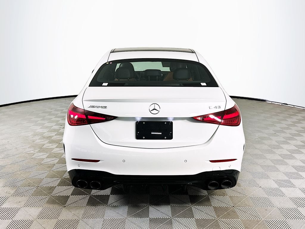 New 2026 Polar White Mercedes-Benz C 43 AMG® image 6
