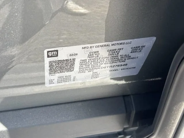 New 2026 Sterling Gray Metallic Chevrolet LT image 21