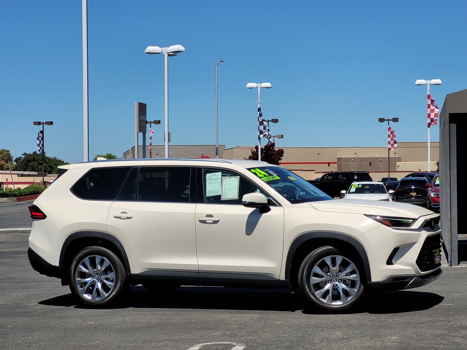 Certified Used 2024 White Toyota  image 3