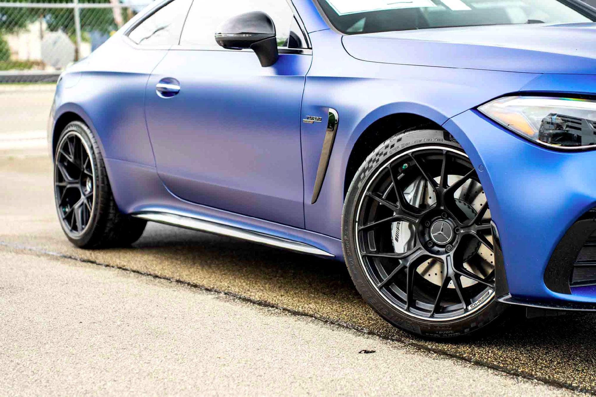 New 2026 MANUFAKTUR Starling Blue Magno Mercedes-Benz AMG® CLE 53 4MATIC+ Coupe image 2