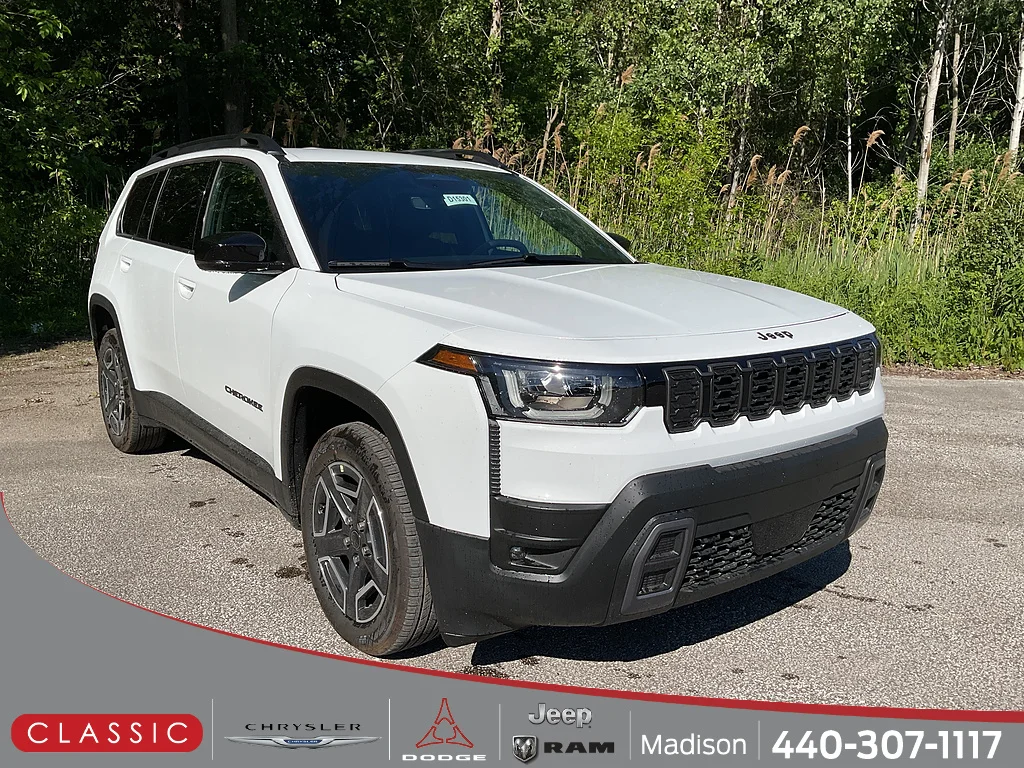 New 2026 Bright White Clearcoat Jeep Limited image 1