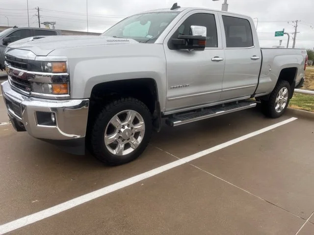 Used 2019 SILVER ICE METALLIC Chevrolet LTZ image 2
