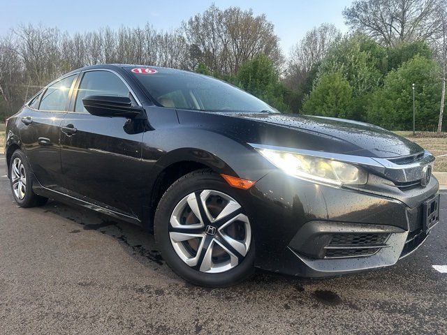 Certified 2016 Honda Civic LX with VIN 19XFC2F54GE010516 for sale in Southaven, MS