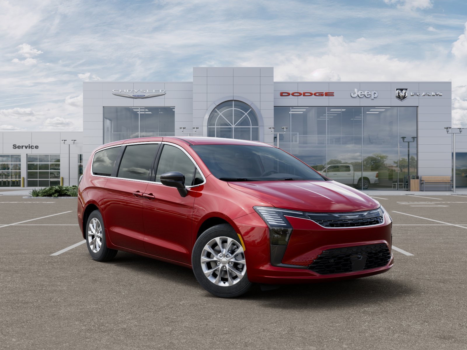 New 2027 Red Hot Pearl-Coat Exterior Paint Chrysler Select image 35