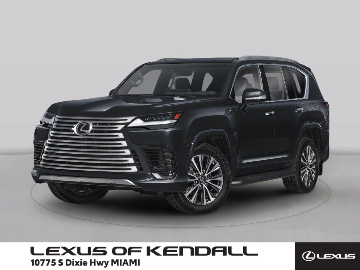 Used 2024 Black Lexus LX 600 Premium image 1