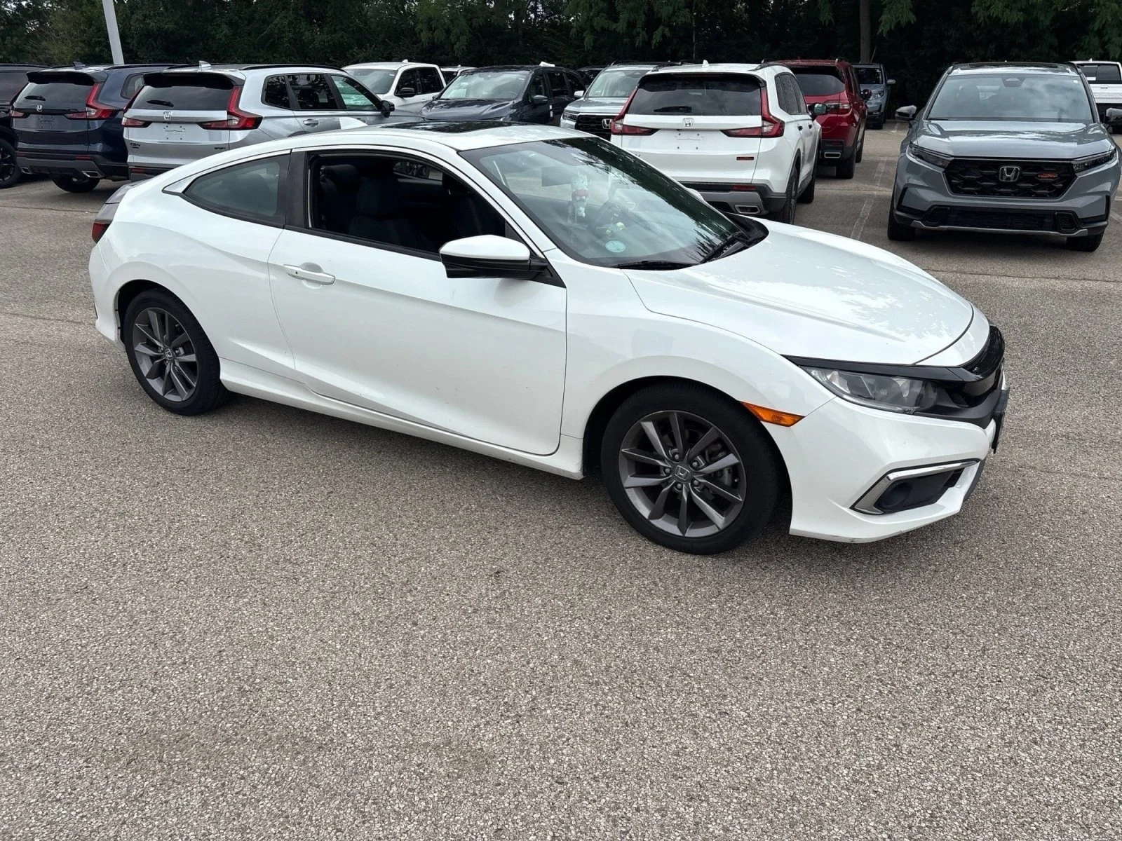 Used 2019 Platinum White Pearl Honda EX image 13