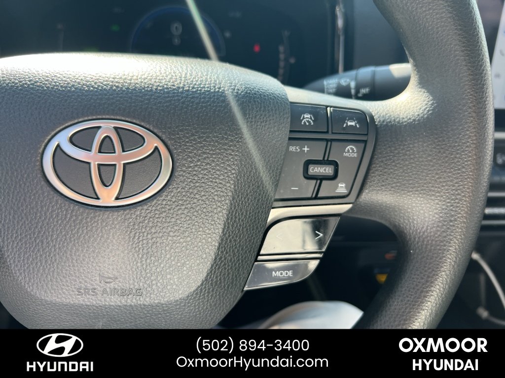 Used 2025 Reservoir Blue Toyota LE image 9