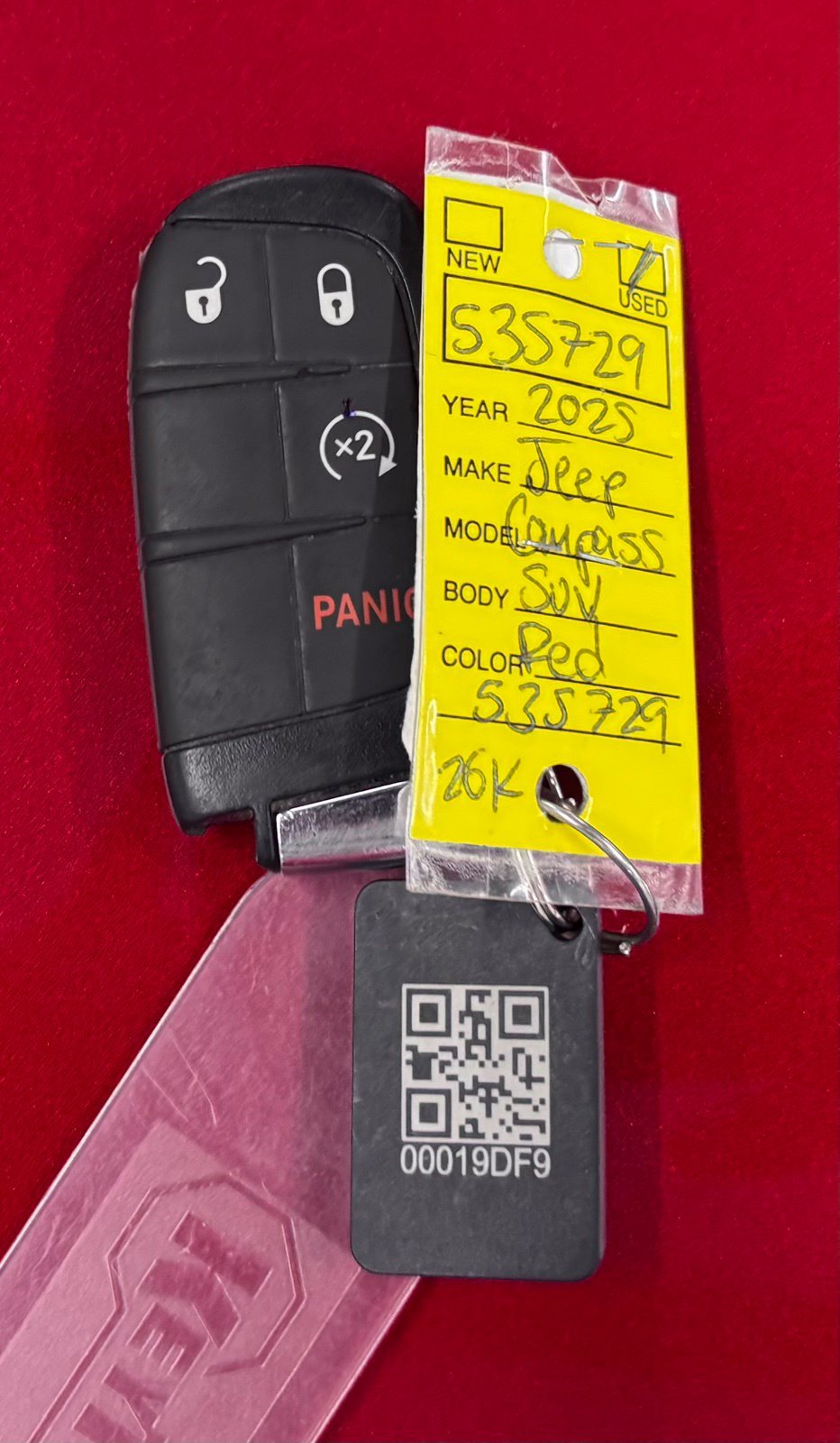 Used 2025 Red Jeep Latitude image 24