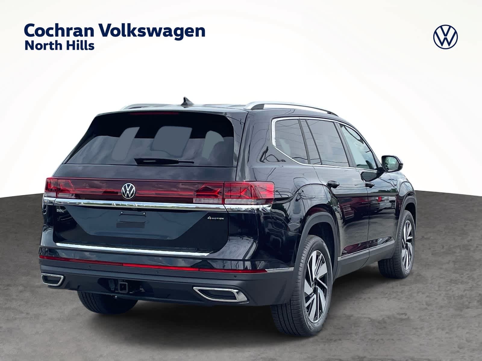 New 2026 Deep Black Pearl Volkswagen 2.0T SEL image 3
