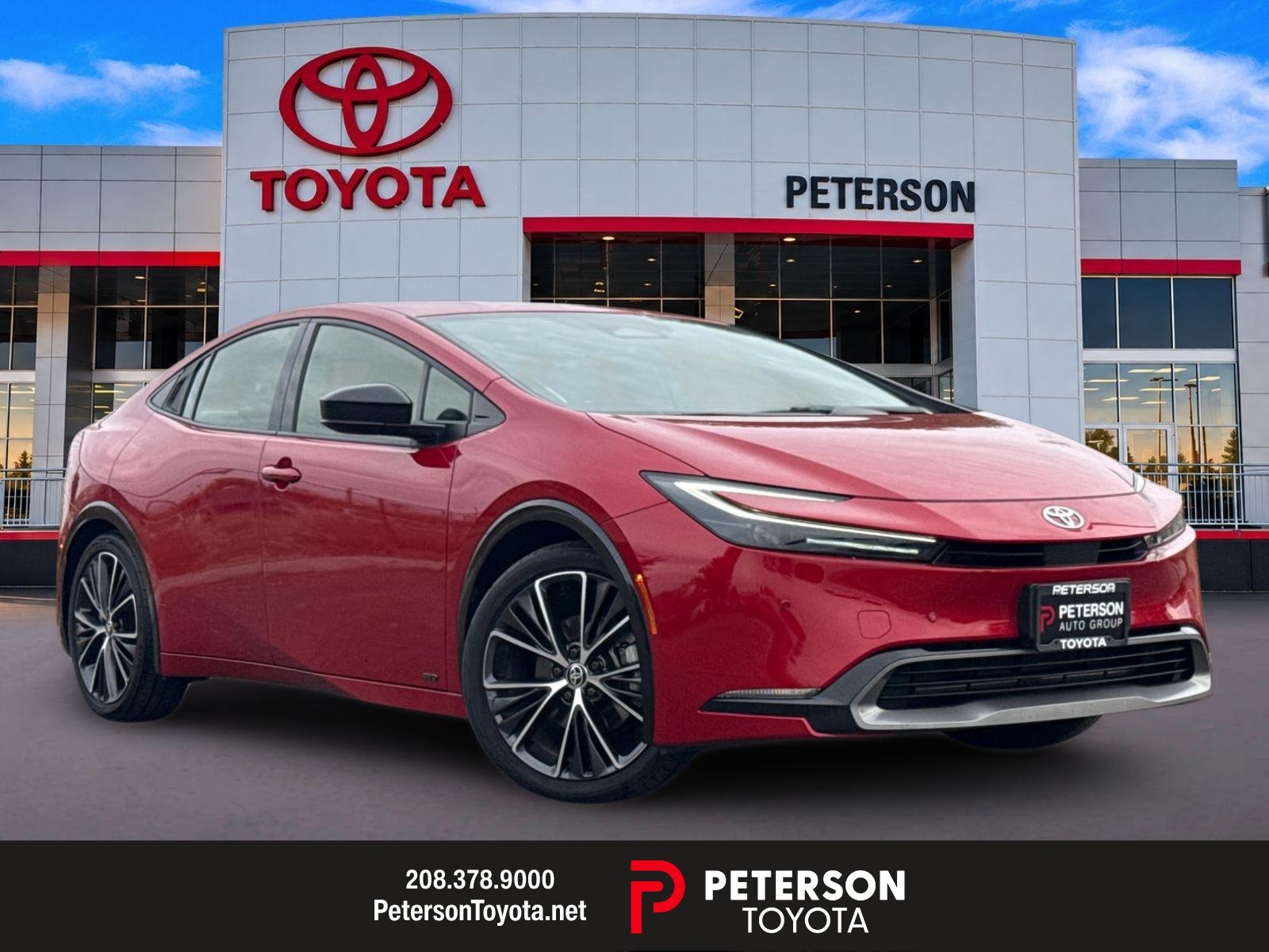 Used 2024 Red Toyota XLE image 1