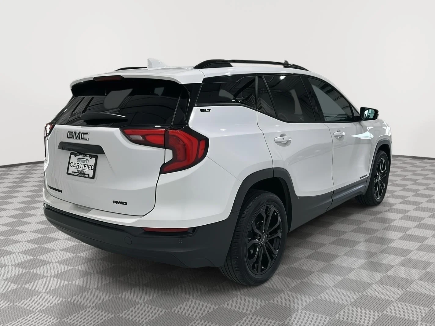 Used 2021 SUMMIT WHITE GMC SLT image 5