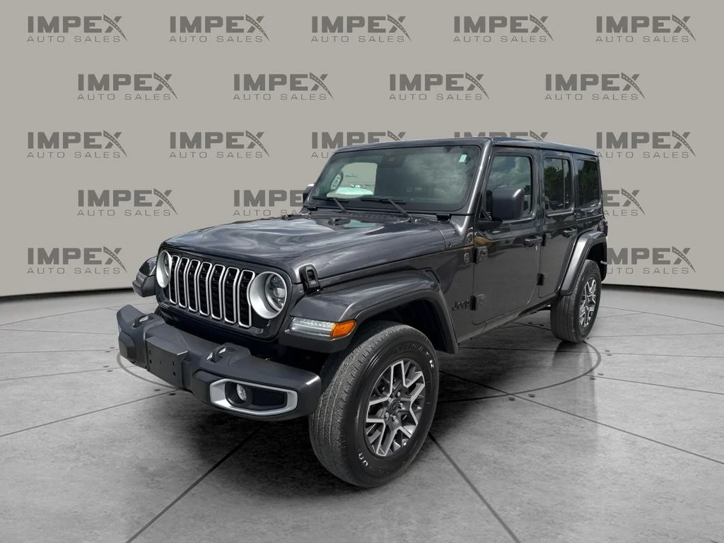 Used 2025 Gray Jeep Sahara image 1