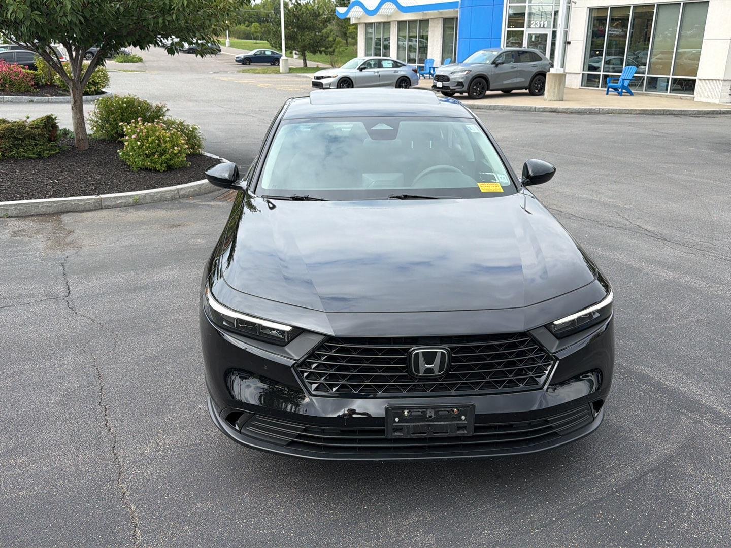 Used 2023 Crystal Black Pearl Honda EX image 2