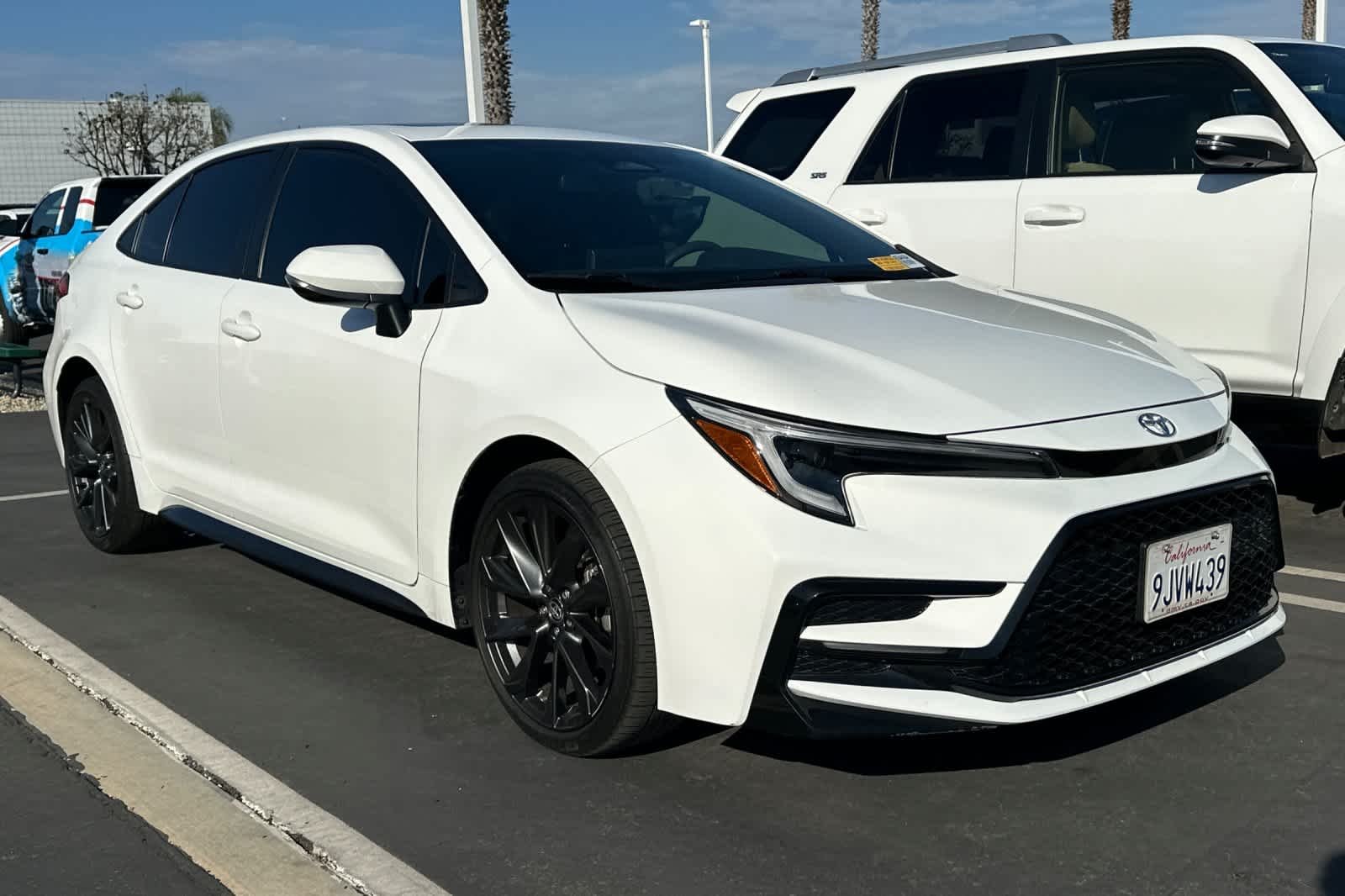 Certified Used 2024 Ice Cap Toyota SE image 2