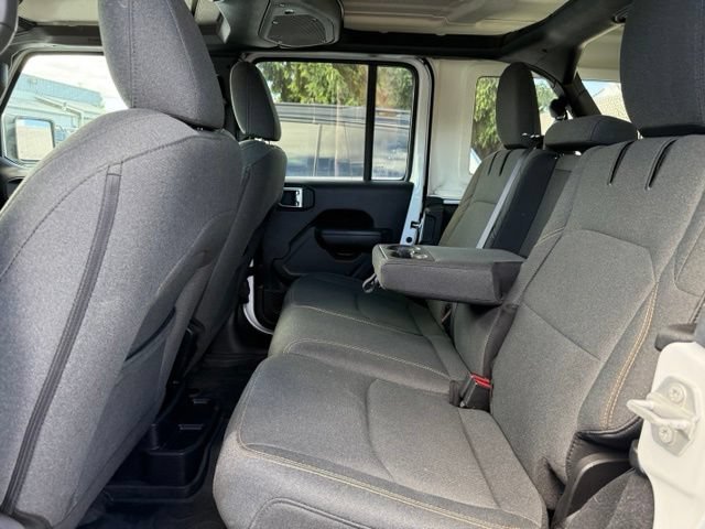 Used 2024 Bright White Clearcoat Jeep Willys image 10