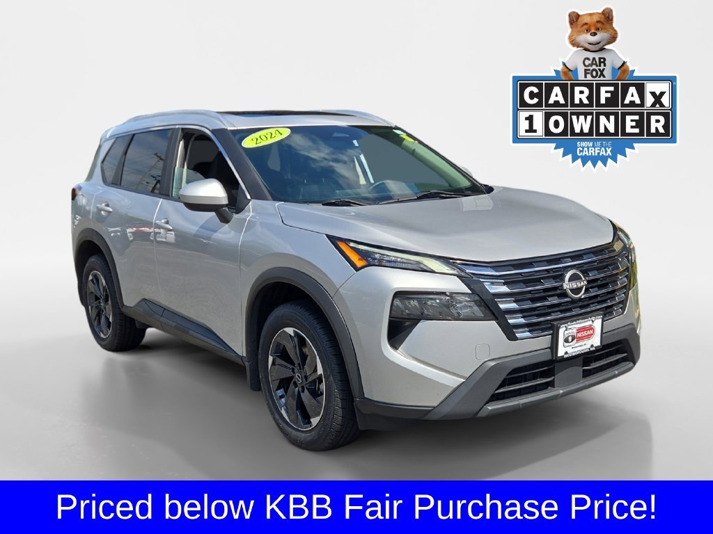 Used 2024 Silver Nissan SV image 1