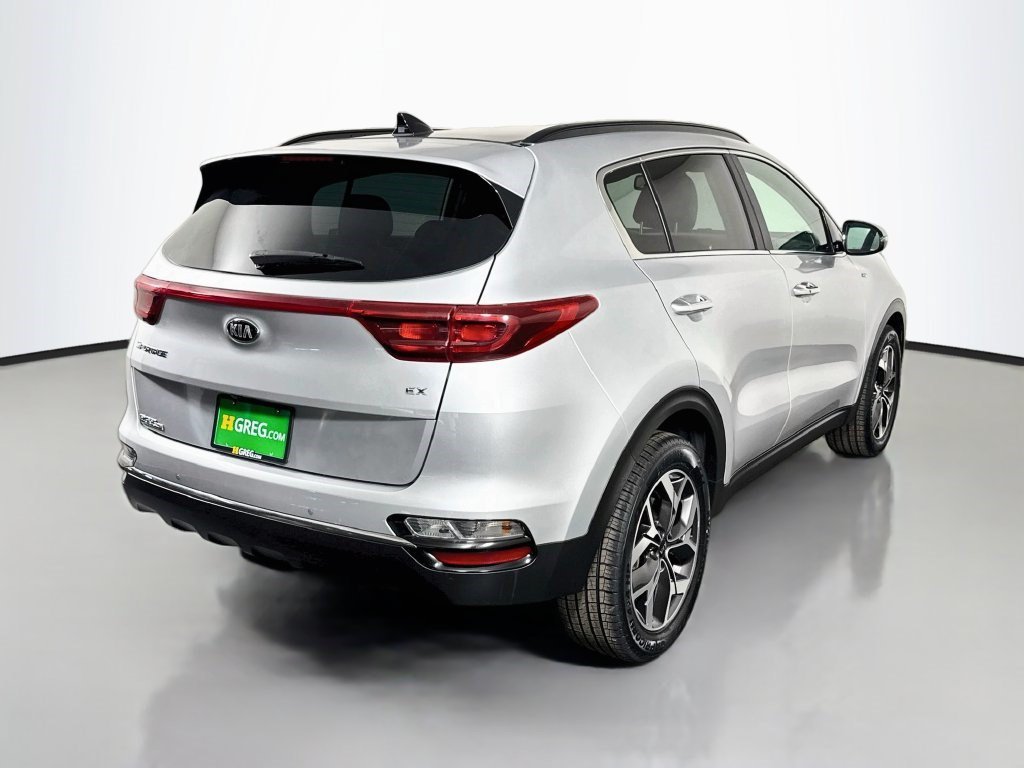 Used 2020 Sparkling Silver Kia EX image 7
