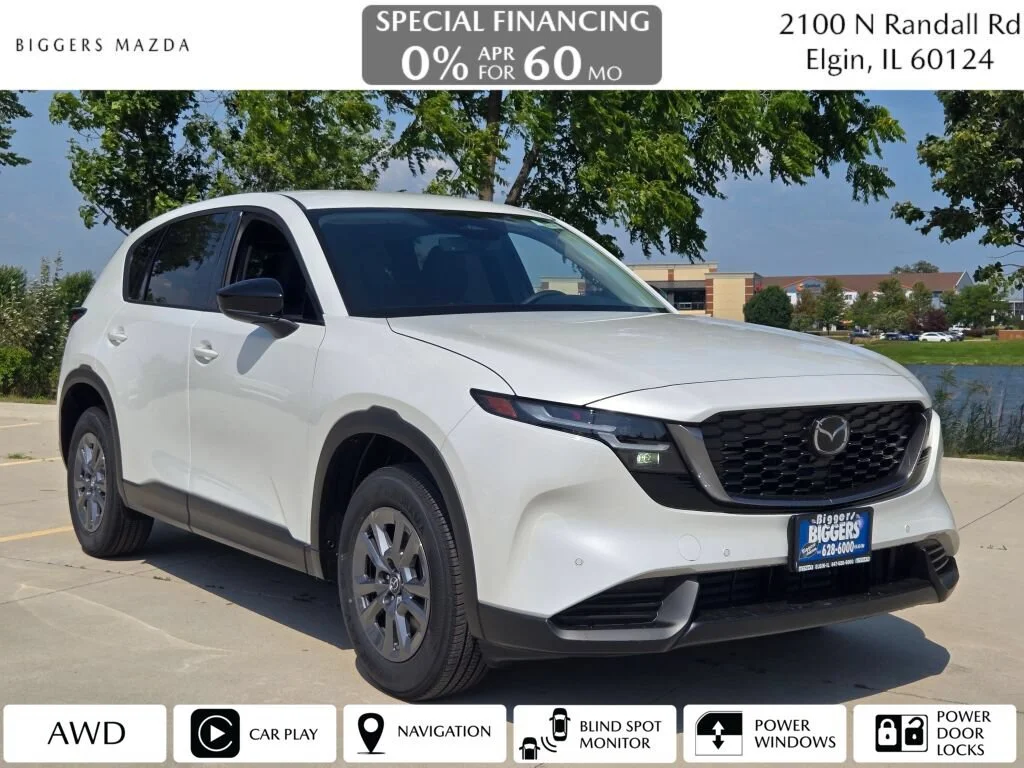 New 2026 Rhodium White Metallic Mazda 2.5 S Select AWD image 1