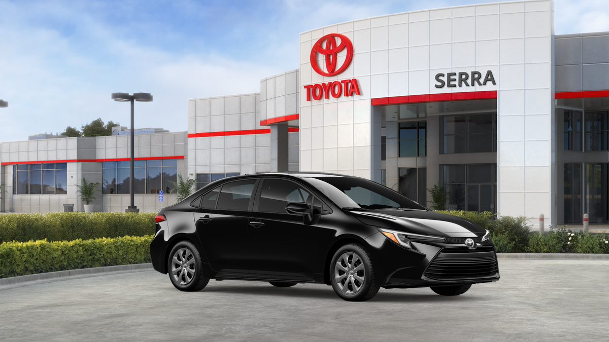 New 2026 Midnight Black Metallic Toyota Hybrid LE image 15