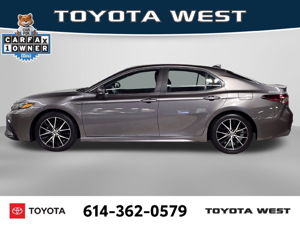 Used 2021 Gray Toyota SE image 10