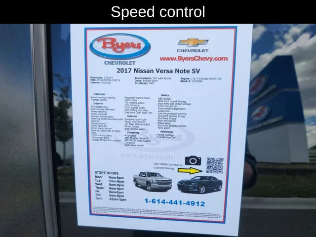 Used 2017 Silver Nissan SV image 12