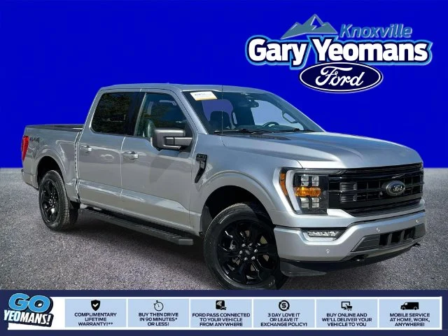 Certified Used 2023 Silver Ford XLT image 1