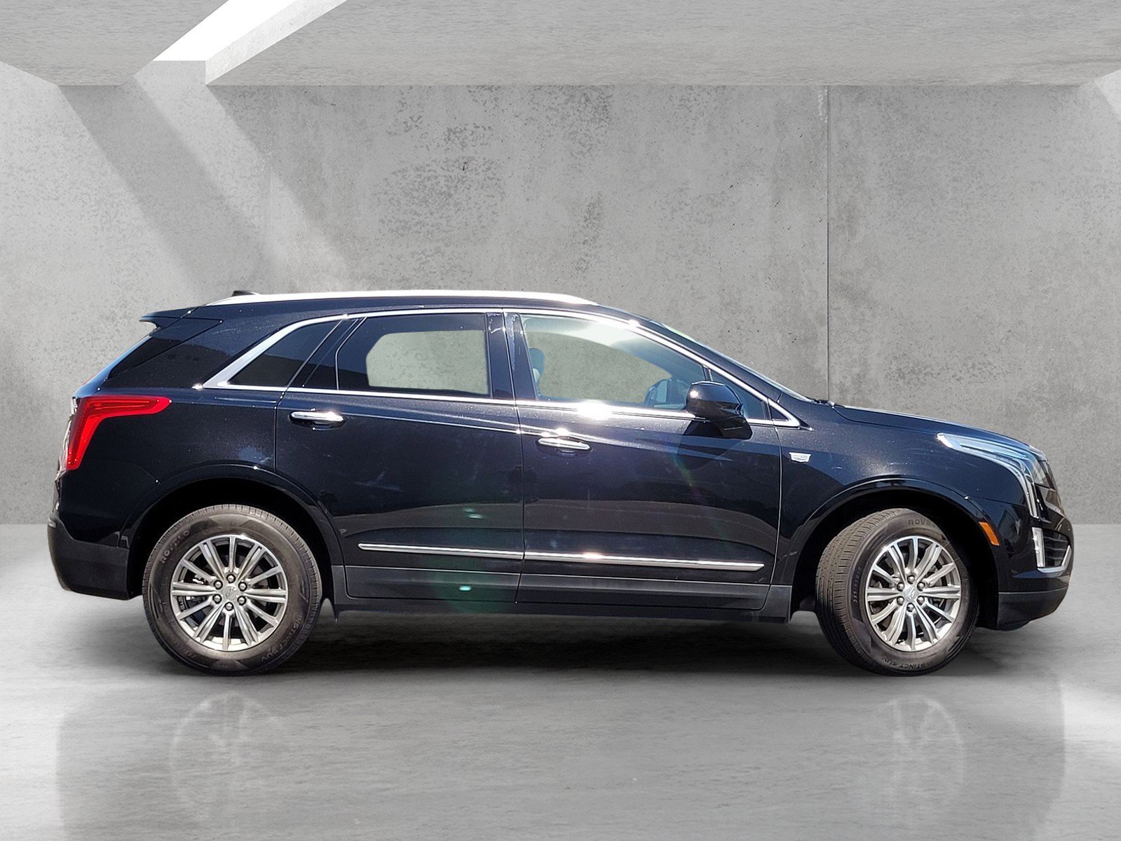 Used 2017 STELLAR BLACK METALLIC Cadillac Luxury FWD image 3