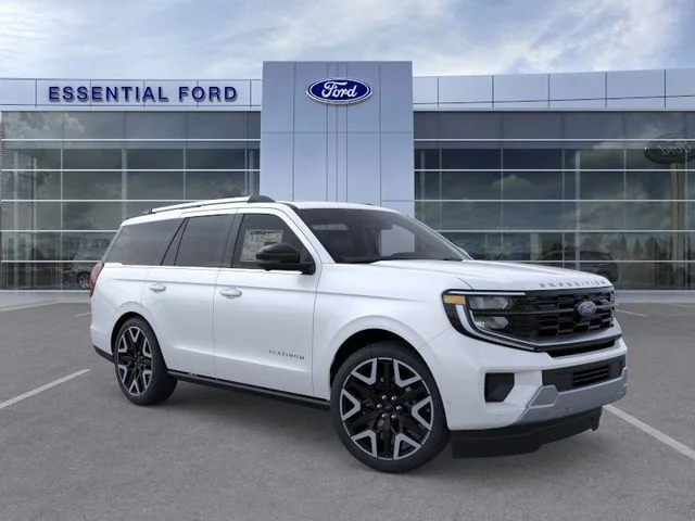 New 2025 Star White Metallic Tri-Coat Ford Platinum® image 7