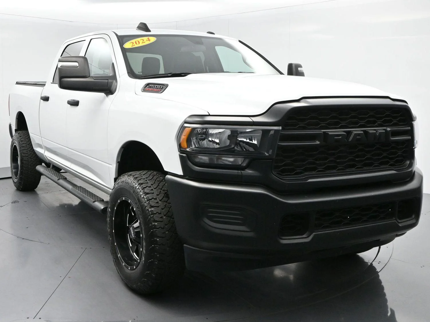 Used 2024 Bright White Clearcoat Ram Tradesman image 2