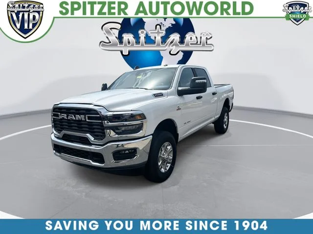 New 2025 Bright White Clearcoat RAM Big Horn image 4