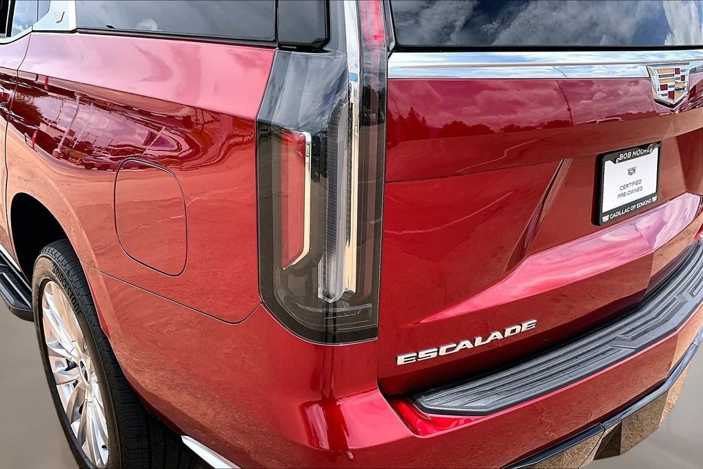 Used 2024 Red Cadillac Premium Luxury image 33