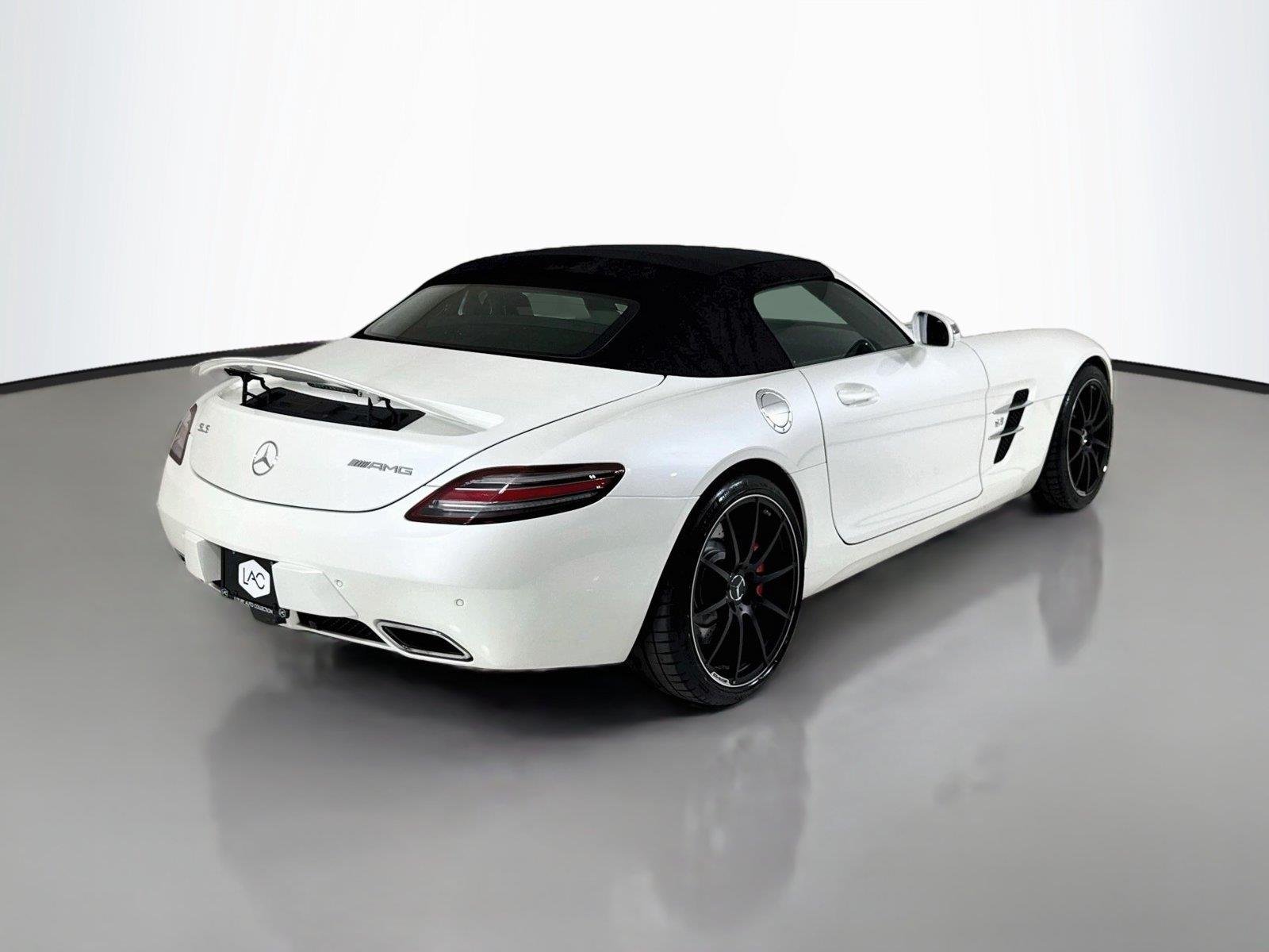 Used 2012 designo Mystic White II Mercedes-Benz SLS AMG® image 49