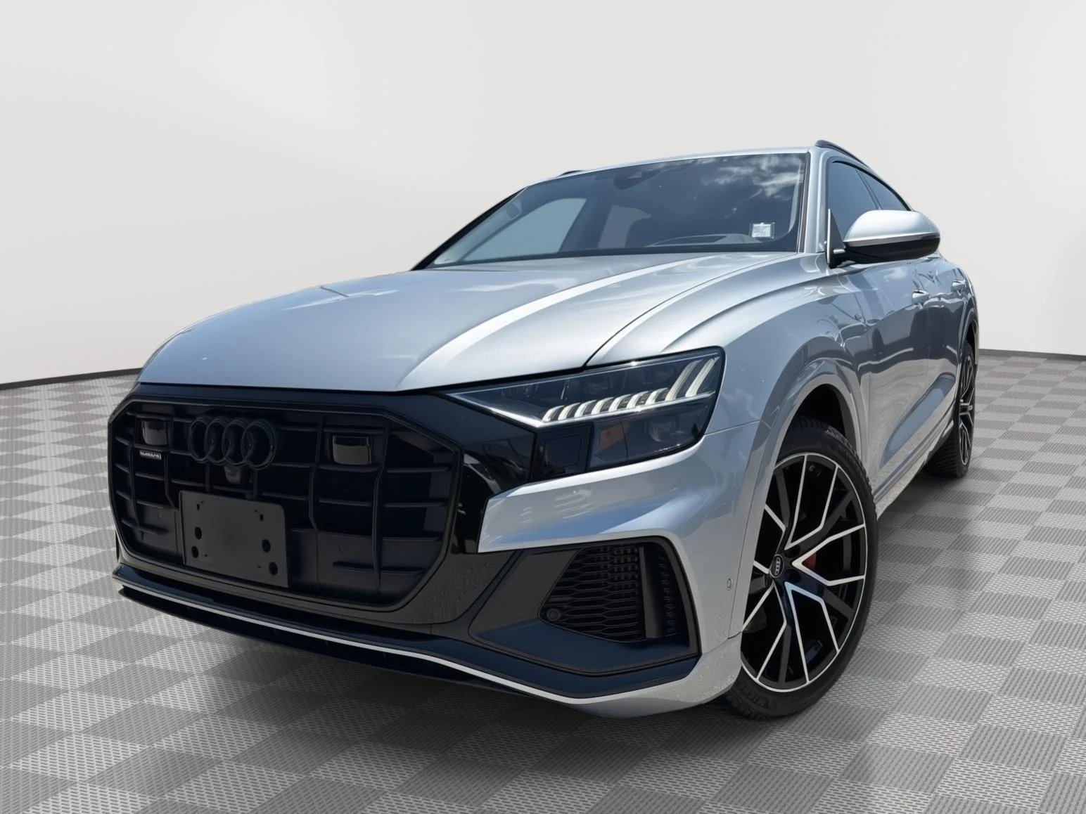 Certified Used 2023 Satellite Silver Metallic Audi Prestige image 1