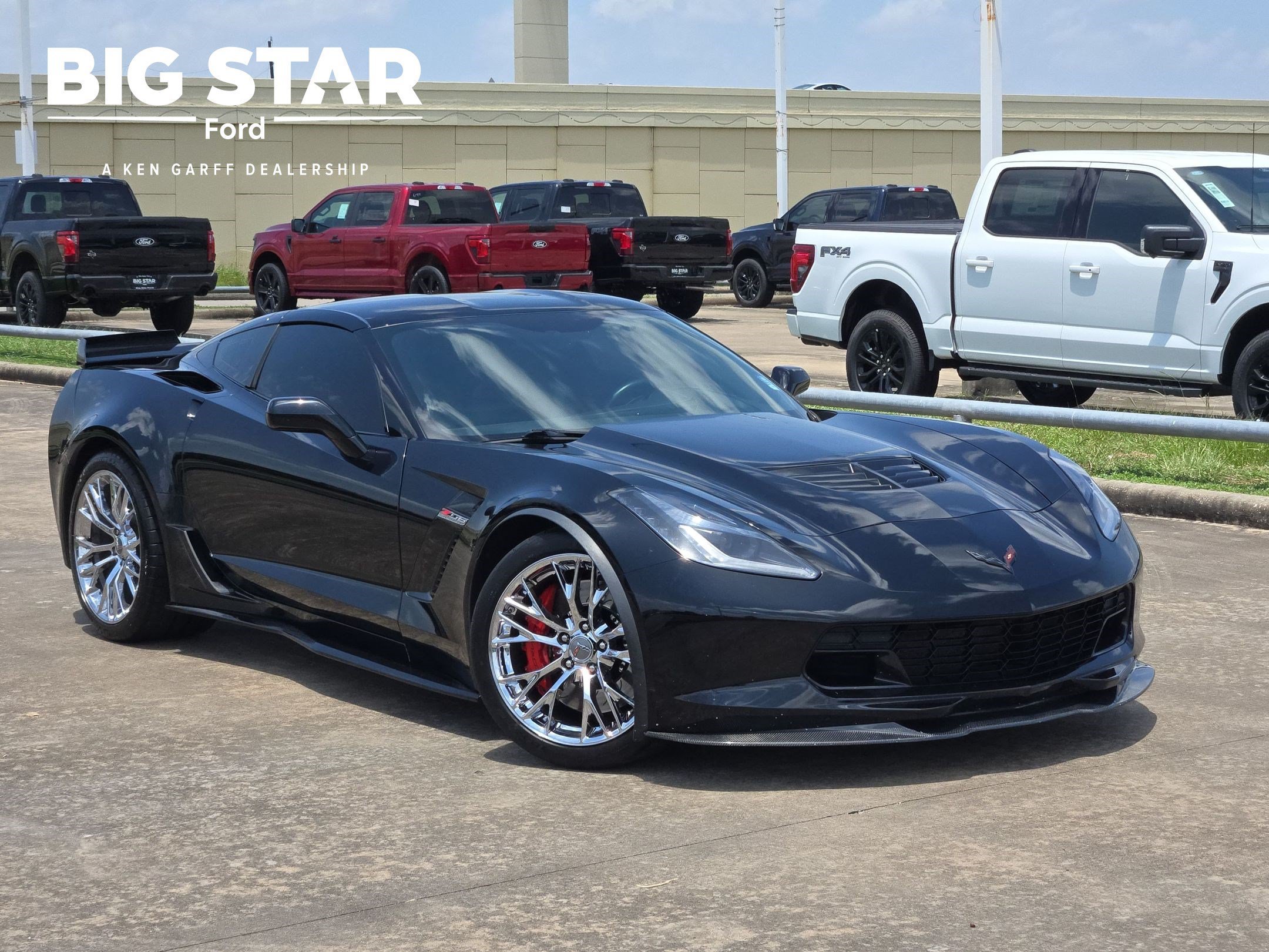 Used 2015 Black Chevrolet Z06 image 1