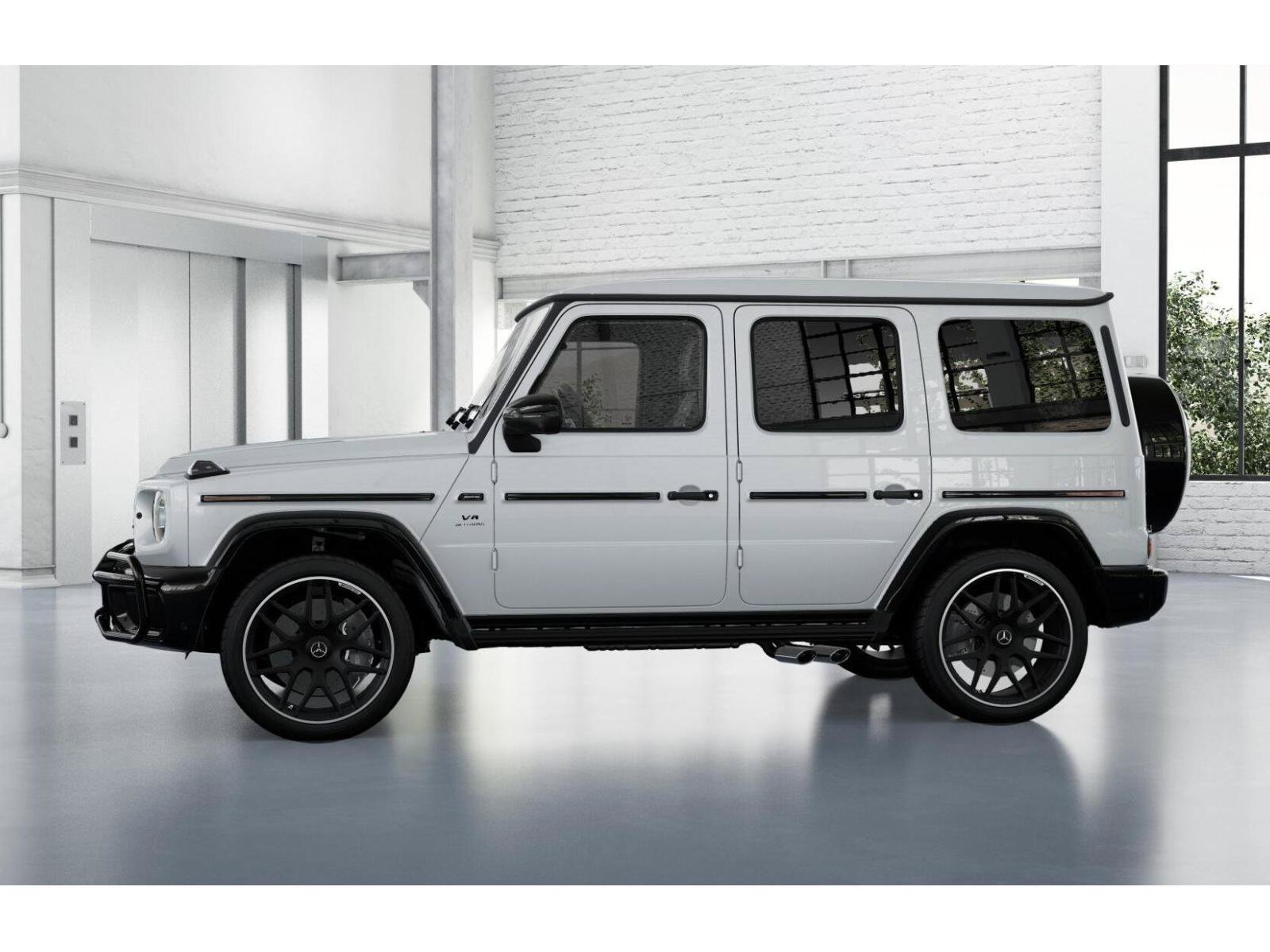 New 2026 MANUFAKTUR Moonlight White Metallic Mercedes-Benz AMG® G 63 SUV image 50